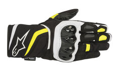 Мотоциклетные текстильные перчатки Alpinestars T-SP, черный/желтый
