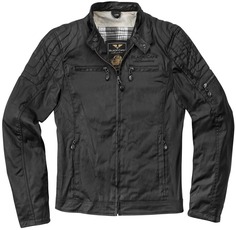 Мотоциклетная текстильная куртка Black-Cafe London Ahvaz с протекторами для плеч, черный