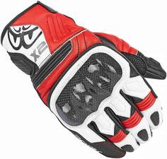 Мотоциклетные перчатки Berik NexG с защитой от стирания, черный/белый/красный