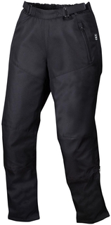 Женские мотоциклетные текстильные брюки Bering Bartone светоотражающие, черный