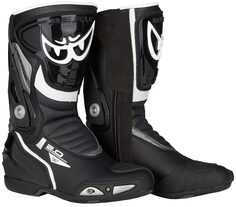Мотоциклетные ботинки Berik Shaft 2.0 с сетчатой подкладкой, черный/серый/белый