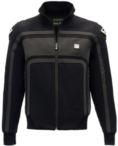 Женская мотоциклетная текстильная куртка Blauer Easy Rider водонепроницаемая, черный/серый