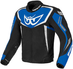 Berik Bad Eye Водонепроницаемый мотоцикл Текстильный куртка, черный/белый/синий