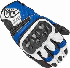 Мотоциклетные перчатки Berik NexG с защитой от стирания, черный/белый/синий