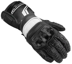 Мотоциклетные перчатки Berik Track Pro с регулируемыми запястьями, черный/белый