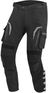 Мотоциклетные кожаные брюки Bogotto Explorer-Z водонепроницаемые, черный