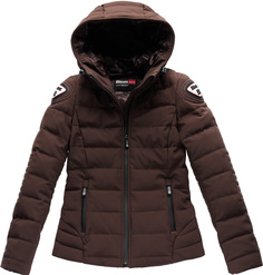 Женская мотоциклетная текстильная куртка Blauer Easy Winter 1.0 с капюшоном, коричневый