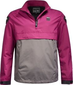 Женская мотоциклетная текстильная куртка Blauer Spring Pull водонепроницаемая, серый/пурпурный