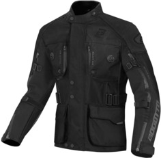 Мотоциклетная кожаная куртка Bogotto Explorer-Z водонепроницаемая, черный
