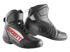 Мотоциклетные ботинки Bogotto GPX с логотипом, черный/белый/красный
