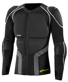 Защитная куртка Bogotto PRO-RX с круглым вырезом, черный
