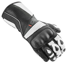 Мотоциклетные перчатки Bogotto Sprint со светоотражающими полосками, черный/белый