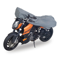Чехол для мотоцикла Booster Indoor водонепроницаемый, серый