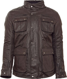 Мотоциклетная текстильная куртка Bores Adolfo водонепроницаемая, коричневый