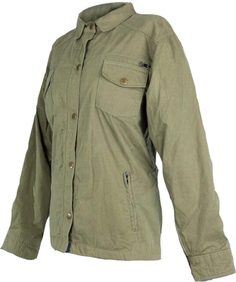 Женская мотоциклетная текстильная куртка Bores Military Lady Jack водонепроницаемая, зеленый