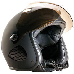 Реактивный шлем Bores Slight II Matt с козырьком, черный