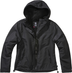 Жакет женский Brandit Windbreaker Frontzip, черный