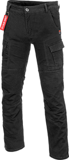 Büse Fargo Женские мотоциклы Текстильные брюки, черный