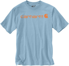 Футболка Carhartt EMEA Core Logo Workwear Short Sleeve, синий