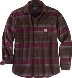 Рубашка Carhartt Hamilton Fleece Lined, темно-коричневый