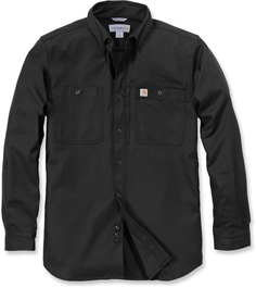 Рубашка с длинным рукавом Carhartt Rugged Professional Work, черный