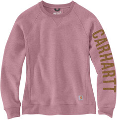 Свитшот женский Carhartt Clarksburg Crewneck, розовый