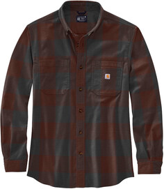 Рубашка Carhartt Midweight Flannel Plaid, красный