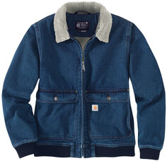 Жакет женский Carhartt Relaxed Fit Denim Sherpa, синий