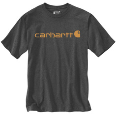 Футболка Carhartt EMEA Core Logo Workwear Short Sleeve, темно-серый