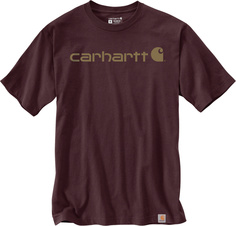 Футболка Carhartt EMEA Core Logo Workwear Short Sleeve, лиловый