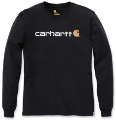 Свитшот Carhartt EMEA Workwear Signature Graphic Core Logo, черный