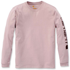 Рубашка с длинным рукавом женская Carhartt Workwear Logo, розовый