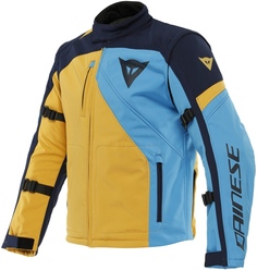 Куртка Dainese Ranch Tex мотоциклетная, желтый/синий