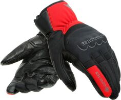 Перчатки Dainese Thunder Gore-Tex водонепроницаемые мотоциклетные, черный/красный
