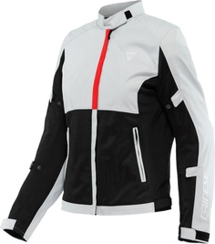 Куртка Dainese Risoluta Air Tex мотоциклетная текстильная, светло-серый/черный/красный
