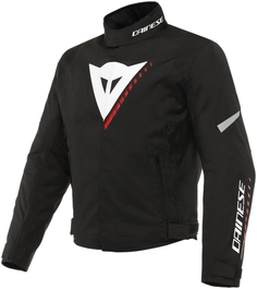 Куртка Dainese Veloce D-Dry мотоциклетная текстильная, черный/белый/красный