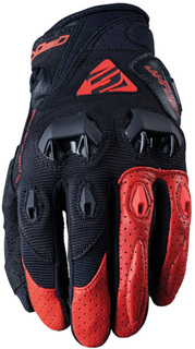 Перчатки Five Stunt Evo Gloves, красный/черный