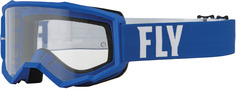 Очки Fly Racing Focus для мотокросса, синий/белый