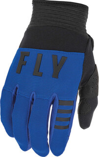 Перчатки Fly Racing F-16 молодежные для мотокросса, синий/черный