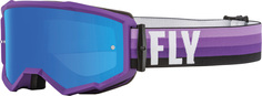 Очки Fly Racing Zone для мотокросса, фиолетовый/черный