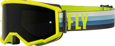 Очки Fly Racing Zone для мотокросса, синий/желтый