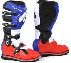 Ботинки Forma Terrain Evolution TX мотокроссные, синий/белый/красный Форма