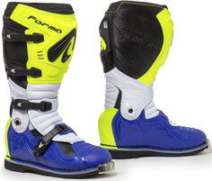 Ботинки Forma Terrain Evolution TX мотокроссные, желтый/белый/синий Форма