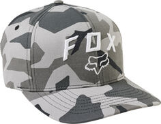 Шапка FOX BNKR Flexfit, серый