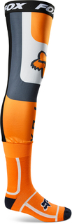 Носки FOX Flexair Knee Brace для мотокросса, красно-желтый