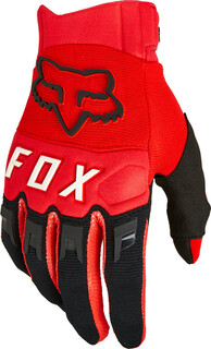 Перчатки FOX Dirtpaw для мотокросса, черный/красный