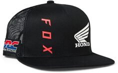 Кепка FOX X Honda Snapback, черный
