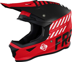 Шлем Freegun XP4 Danger для мотокросса, черный/красный