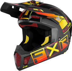 Шлем FXR Clutch CX Pro MIPS для мотокросса, серый/желтый
