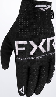 Перчатки FXR Pro-Fit Air для мотокросса, черный/белый